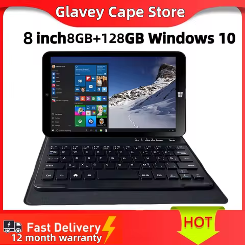 8 INCH 8GB RAM 128GB ROM 64 Bit TC1 Windows 10 Tablet PC 1920*1200 Pixel IPS Screen Dual Camera WIFI