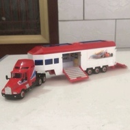 1: 60 Kenworth Kenworth T600 Aerocab Truck Trailer Transporter RV Model Simulation
