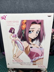 日版全新【順豐包郵】Banpresto  SQ 反叛的魯魯修 卡蓮 Code Geass Kallen Figure