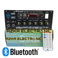 Kit Power Amplifier Speaker Aktif Stereo Karaoke Plus MP3 Bluetooth
