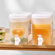 Water bottle with faucet - Large refrigerator water bottle with capacity of 4.2 liters