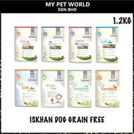 ISKHAN KOREAN DOG FOOD 1.2KG (SOFT SALMON,PERFORMANCE, ALLERGY FREE, SENSITIVE DUCK, SENIOR, JUNIOR