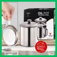 Oil Pot Oil Filter/ Cooking Oil Filter Container Oil Storage 1.2 liters bmw