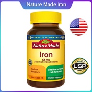 (EXP.03/2026)Nature Made Iron 65 mg 365 Tablets วิตามินเสริมธาตุเหล็ก 65 มิลลิกรัม 365 เม็ด