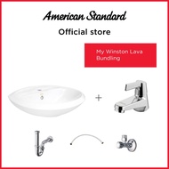 American Standard American Standard Paket Wastafel - My Winston Lava Bundling Set (Lever)