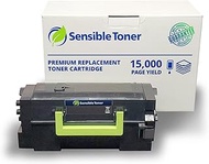 Compatible Cartridge for Lexmark 58D1H00, 15,000 Pages, Works in MS725, MS821, MS822, MS823, MS824, 