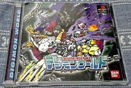 (缺貨中) PS1 PS 數碼寶貝 初代 Digimon World PlayStation PS3、PS2適用 日版