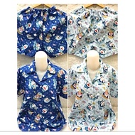 KATUN Cotton pajama sleepwear 3/4 cotton sleep suit/ sleep suit/ shorts sleep suit/ Wanita 3/4 sleep