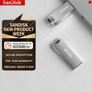 [100% Original] SanDisk Ultra Luxe USB 3.1 Flash Drive (128GB - 512GB) 150MB/s Metal Pendrive