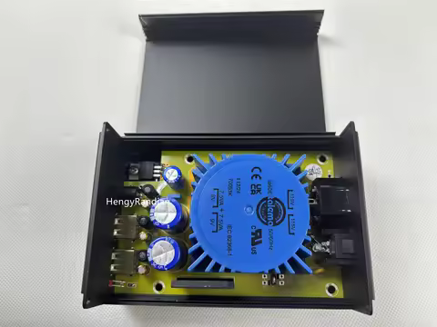 5V USB 15W DC port dual output fever linear power supply DC stabilization CAS XMOS Raspberry,LT1086,