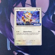 pokemon (ID) meowth indomilk - PROMO 201/SV-P - NO FOIL