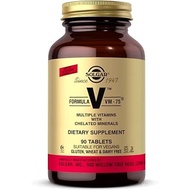 Solgar Formula VM-75 - Vitamin B, C dan E - Kalsium - Asid Glutamat - Kaya dengan Antioksidan - Vega