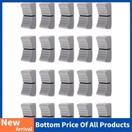20Pcs 24mmx11mmx10mm Console Mixer Slider Fader Knobs Replacement for Potentiometer Gray Knob Black 