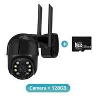 Hamrol 4MP PTZ WiFi Outdoor Waterproof AI Deteksi Manusia IP Keamanan Kamera Pelacakan Otomatis P2P