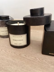 Mad et len Candle SPIRITUELLE, Graphite , Terrece Noire