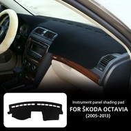Dashboard Cover Protective Pad for Skoda Octavia 2 A5 MK2 1Z 2005~2013 Car Accessories Dash Board Su