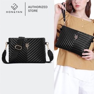 HONYAN Tas Wanita Selempang Import Ori - Tas Selempang Clutch