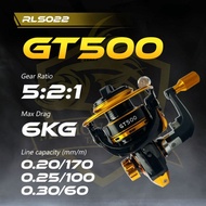 【RLS022】GT500 / TH500 Fishing Reel Mini 500 Series Mesin Udang Spinning Reel Ultra light Mesin Panci