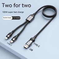 100W Super Fast Charging Cable 2 To 2 Woven Fast Charging Data Cable100W Super Fast Charging Cable 6