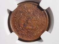 1906 清 湖北省造 鄂 户部 大清銅幣