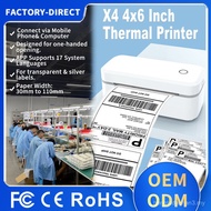 Label Printer Source Factory Thermal Barcode Printer X4 4x6 Wireless Barcode Printer