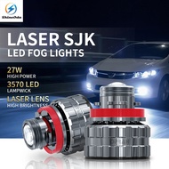 [Upgraded] 2PCS Super Bright 27W 3600LM Laser Lens Car Fog Light Headlight H7 H11 HB3 9005 HB4/9006 