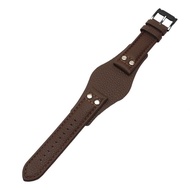 20mm 22mm Genuine Leather Watch Strap for Fossil CH2564 CH2565 CH2891 CH3051 FS4813 ME3102 AM4535 AM4486 AM4532 Men Handmade Rivet Wrist Band Bracelet