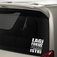The word Sticker is currently focused. | Cutting lights up