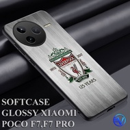 [ GT49 LIVERPOOL ] Softcase Xiaomi POCO F7& F7 PRO Case Glitter Mirror Sublime Silicone Xiaomi