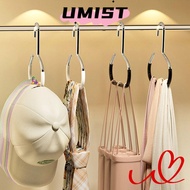 UMISTYDREAMC9 Hat Storage Hook, Circle Ring Non-marking Hat Hanger, Non-slip Scarf Towel Tie Hanging