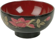 A-to-Z Supply 45-5 Soup/Rice Bowl, 9 oz., 4-3/4" x 2-1/4", Decorative Exterior, Wood Carved with Cle