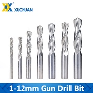Tungsten Carbide Drill Bit 2.5-12mm Gun Drill Bit For CNC Lathe Machine Metal Hole Drilling Twist Drill Bit