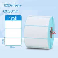 1Roll Thermal Label Barcode Sticker 70x30/80x60/100x100/100x150/60x30mm Waterproof PrintTop Thermal