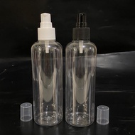 250ML CLEAR WHITE TREATMENT BOTTLE 250ML PLASTIC BOTTLE TREATMENT REFILLABLE CONTAINER