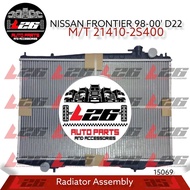 15069 Nissan Frontier 4x2/4x4 D22/BD25/TD27 M/T 2Rows Radiator Assembly (Polar)