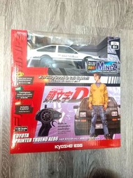 日版 Kyosho 京商 1/28 2025年新版 First Mini-Z Initial D 頭文字D 藤原拓海 AE86 R/C 遙控車 套裝