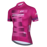 2022 New Tour de France Cycling Clothes Round Neck Shirt ระบายอากาศได้ดี