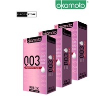 [Bundle of 3] Okamoto Condoms 安全避孕套 - 003 Hyaluronic Acid Condoms Pack of 30s