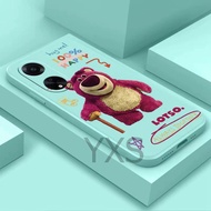 New design Case VIVO V9 Y85 V17 Pro V7 V5 Plus X9 IQOO Z7X 5G IQOO Z7 5G T1 5G T1X 4G Case Silicone cane strawberry bear phone case