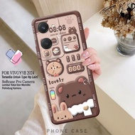 Softcase Procamera Vivo Y18 2024 Latest Mobile Phone Case - Mobile Phone Protector - Mobile Phone Ac