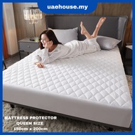 Waterproof High Quality Quilted Fully Fitted Mattress Protector Full Cover Queen Size Lapik Tile Queen Kalis Air