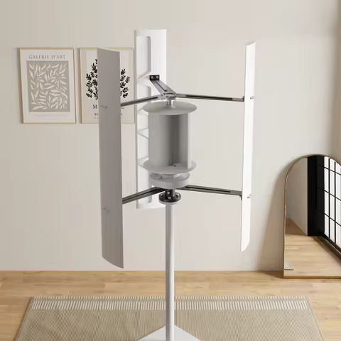 Vertical Axis Wind Generator Wind Turbine 12V 24V 96V 240V 10000W 20000W Complete System Kit High Po