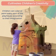 3D DIY Cardboard Playhouse For Kids| Gifts | DIY Craft For Kids | Kids Toy House | Kid Playhouse Toy
