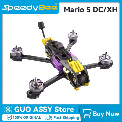 SpeedyBee Mario 5 DC/XH FPV 5Inch Drone 6S-Lipo O3 O4 PRO Racing Freestyle Drone F405 V4 FC BLS 55A 
