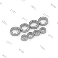 ZR For 8 Pieces Ball Bearing 4X8X3mm 8X12X3.5mm for HSP Himoto E18 WLtoys 1/18 Remote Control Car Sp