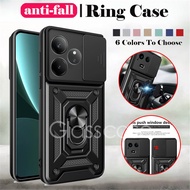 Casing For Realme GT 6 7 pro 7T 7pro 6T GT6 GT6T GT7 GT7pro Neo 6 6se Neo6 Neo6se 2024 Metal Ring Ph