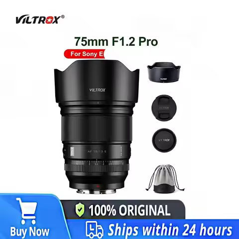 Viltrox 75mm F1.2 Pro Cameras Lens APS-C Auto Focus Lens For Sony E Nikon Z Fujifilm X Mount Mirrorl