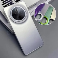 เคสสำหรับ Vivo IQOO Z10 IQ00 Z10x Z 10x IQO Z10 5G 2025หรูหราโลหะออโรร่าเคสโทรศัพท์เคลือบ Shockproso