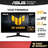 ASUS VG279QM5A 27" TUF Gaming Monitor Full HD 1080p 240Hz Fast IPS Built-In Speaker G-Sync FreeSync 