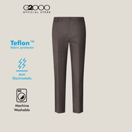 G2000 กางเกงสูทสำหรับผู้ชาย Smart Fit รุ่น 5615202555 สีน้ำตาล